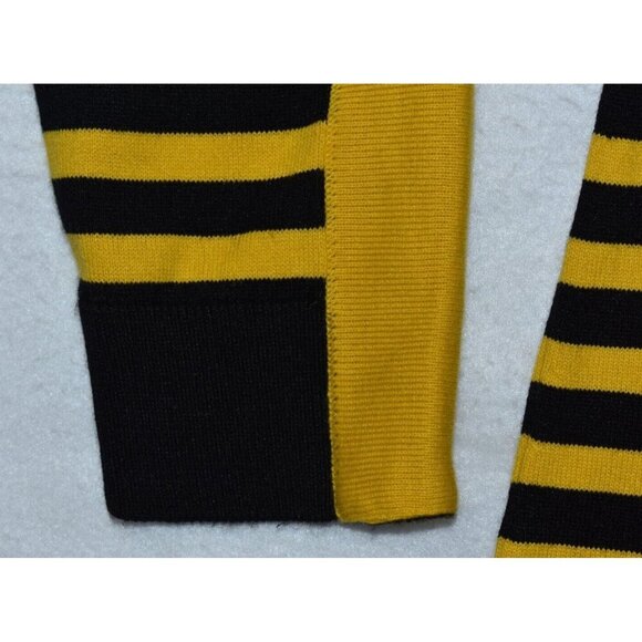 University of Missouri Emerson Street Unisex Sweater XL Yellow Cardigan Striped - Picture 5 of 12
